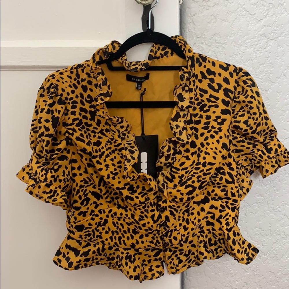 Leopard top